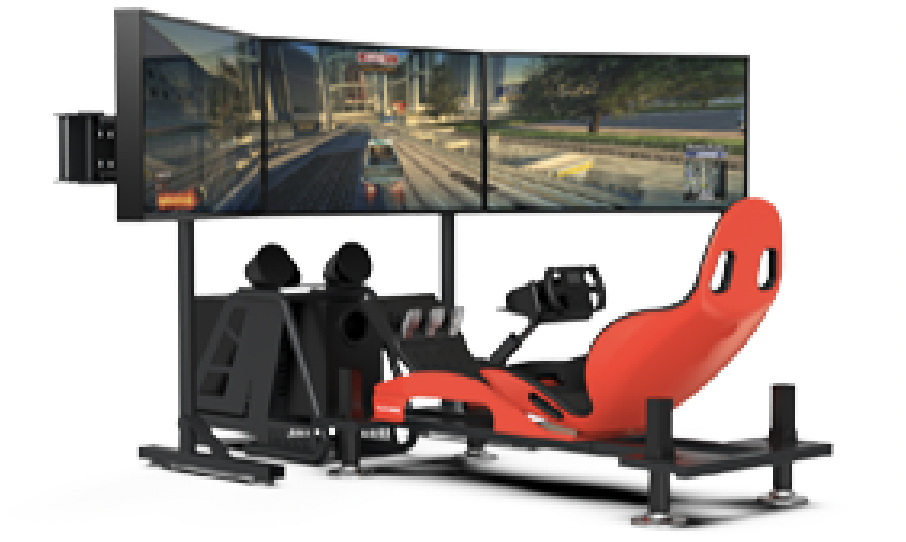 Triple 43-inch 2K Screens