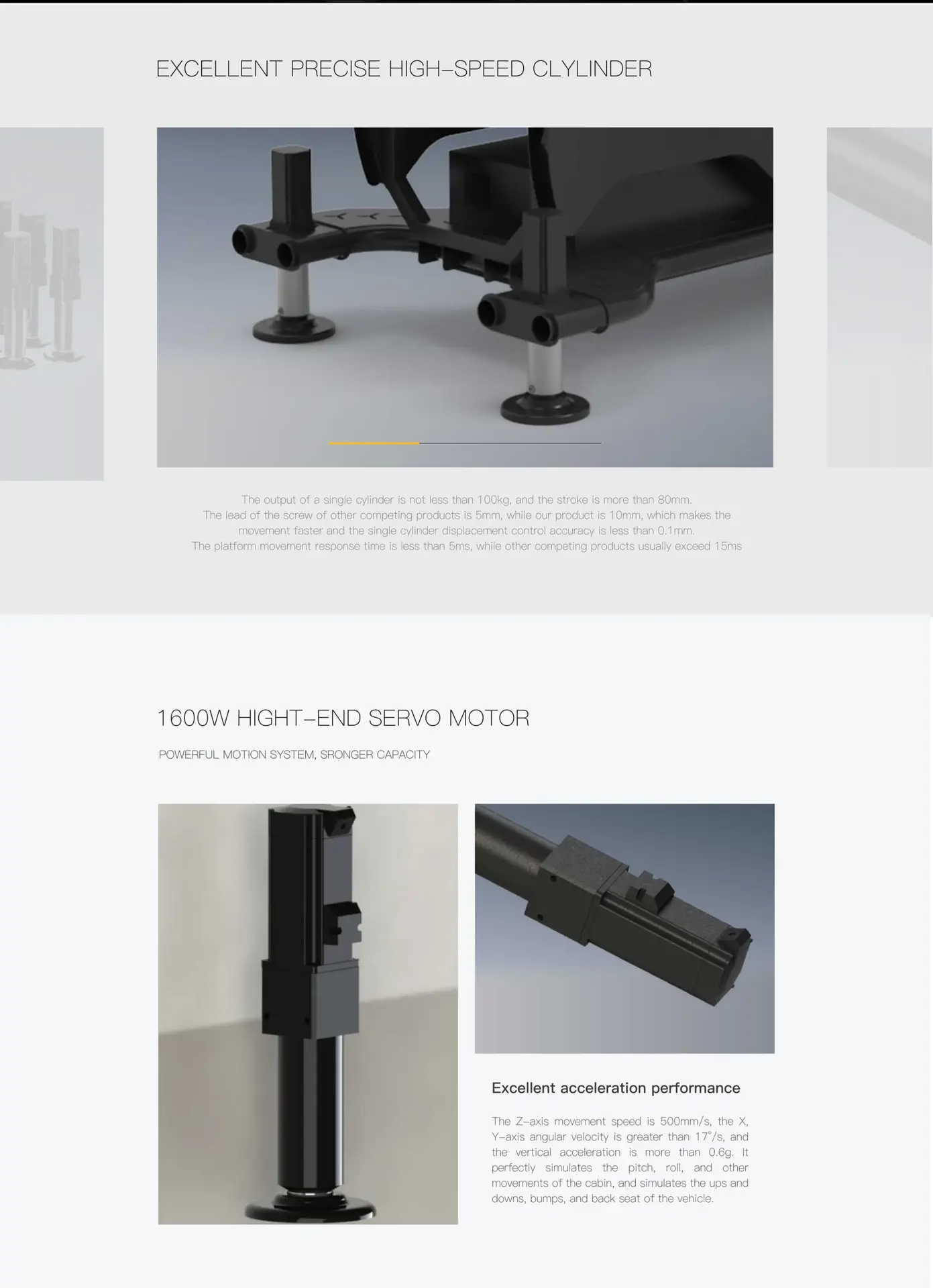 motion racing simulator