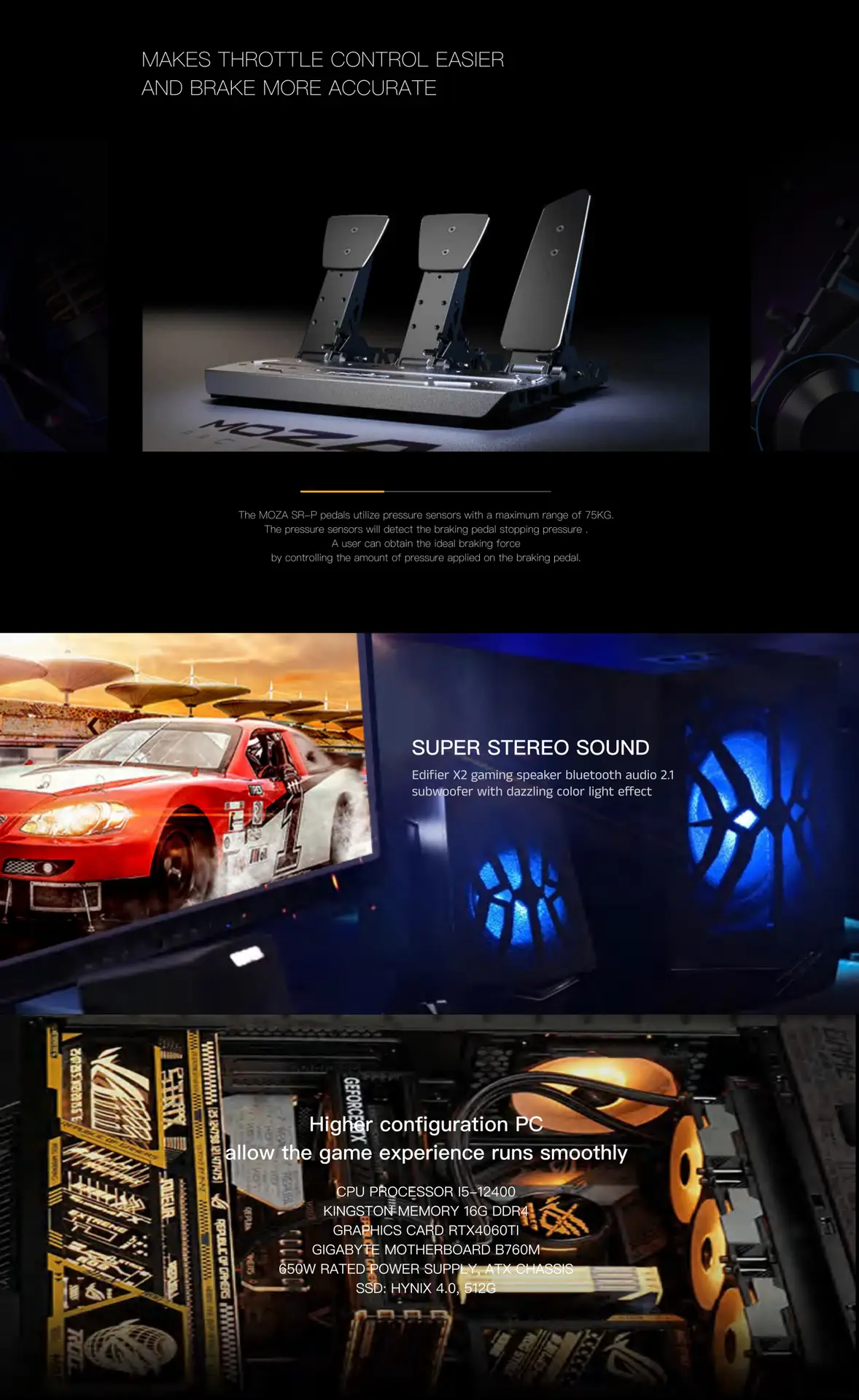 motion racing simulator